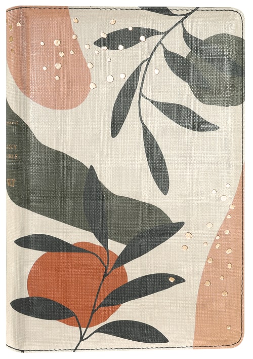 NLT Thinline Reference Zipper Bible Filament Enabled Edition Sunset Branches (Red Letter Edition)