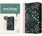 NLT Large Print Thinline Reference Zipper Bible Filament Enabled Edition Meadow Navy/Pink (Red Letter Edition)