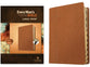 NLT Every Man's Bible Large Print Pursuit Saddle Tan Indexed