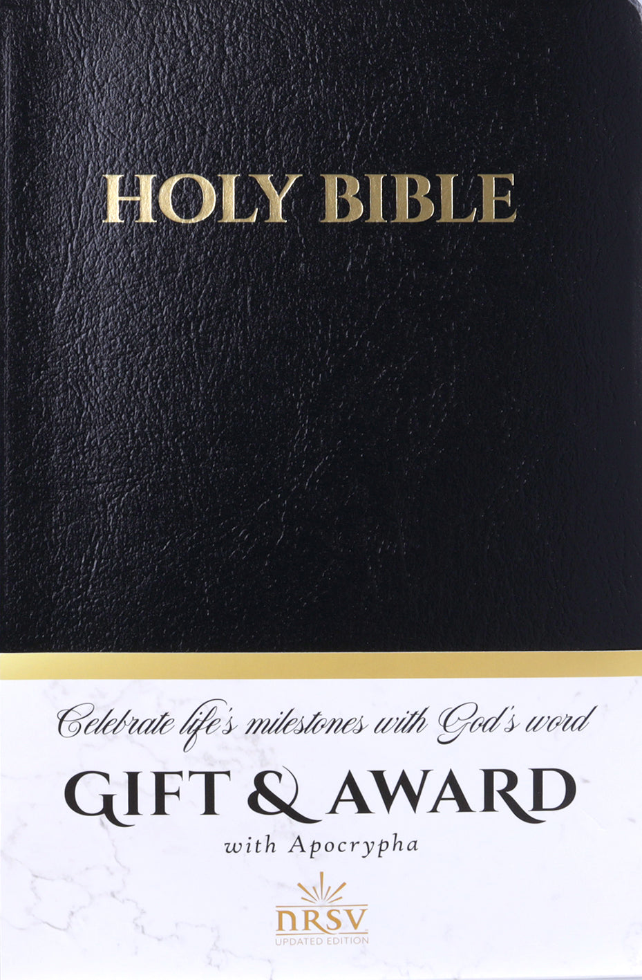 Nrsvue Gift & Award Bible With Apocrypha Black