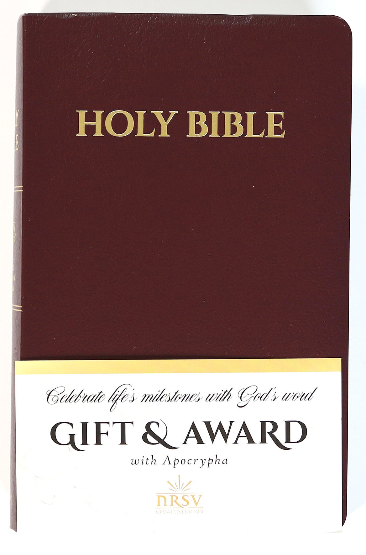 Nrsvue Gift & Award Bible With Apocrypha Burgundy