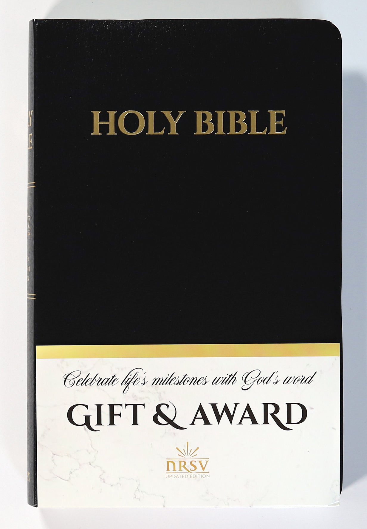 Nrsvue Gift & Award Bible Black