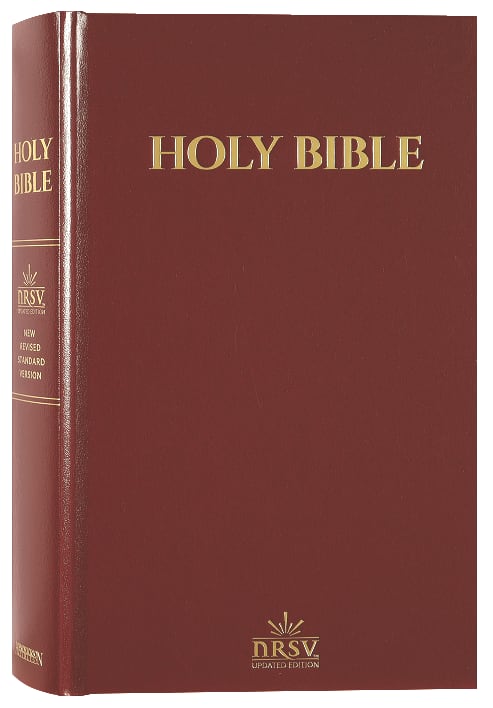 Nrsvue Pew Bible Burgundy