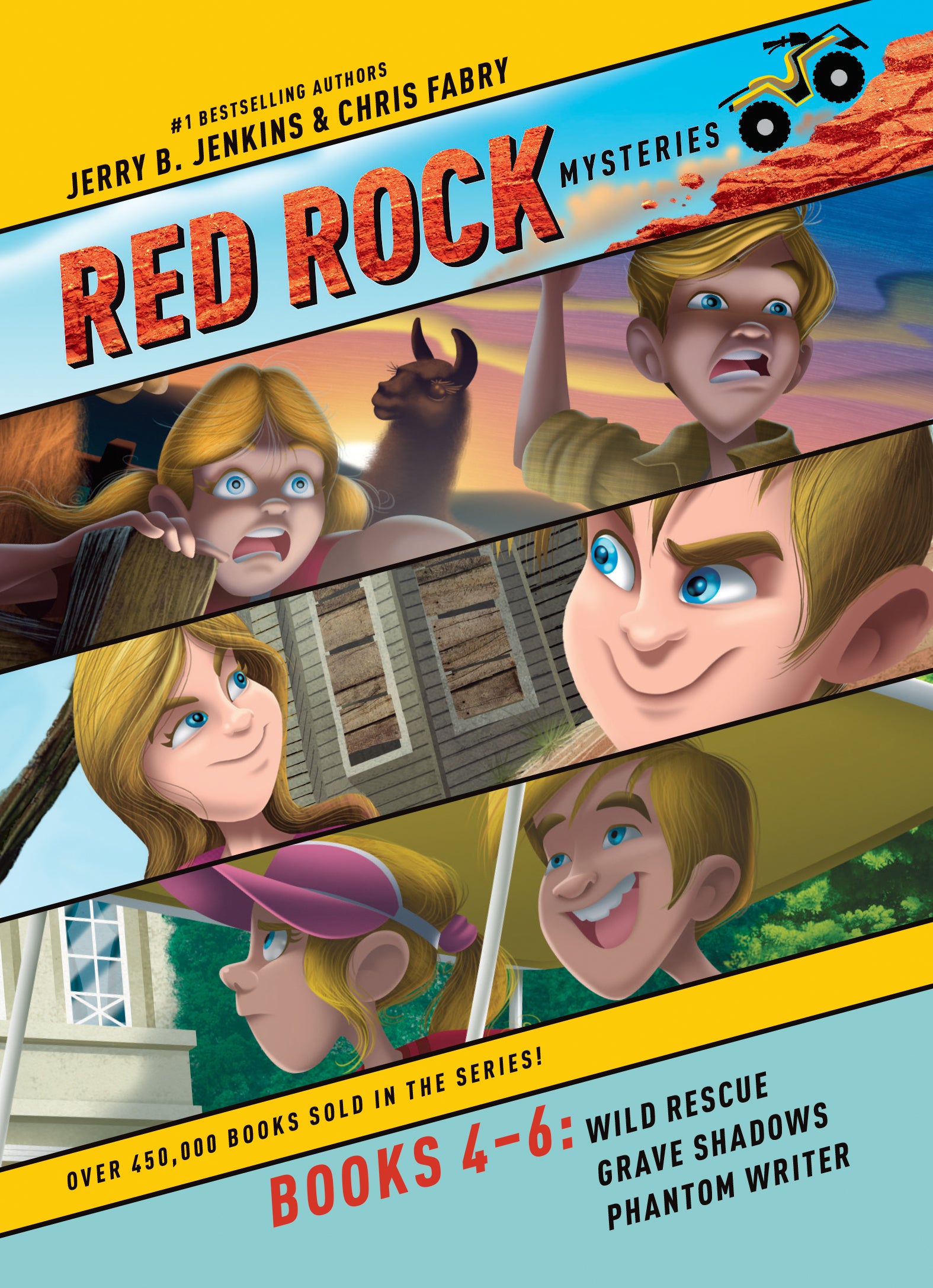 Red Rock Mysteries (3 Pack, Books 4-6): Wild Rescue/Grave Shadows/Phantom Writer (Red Rock Mysteries Series)