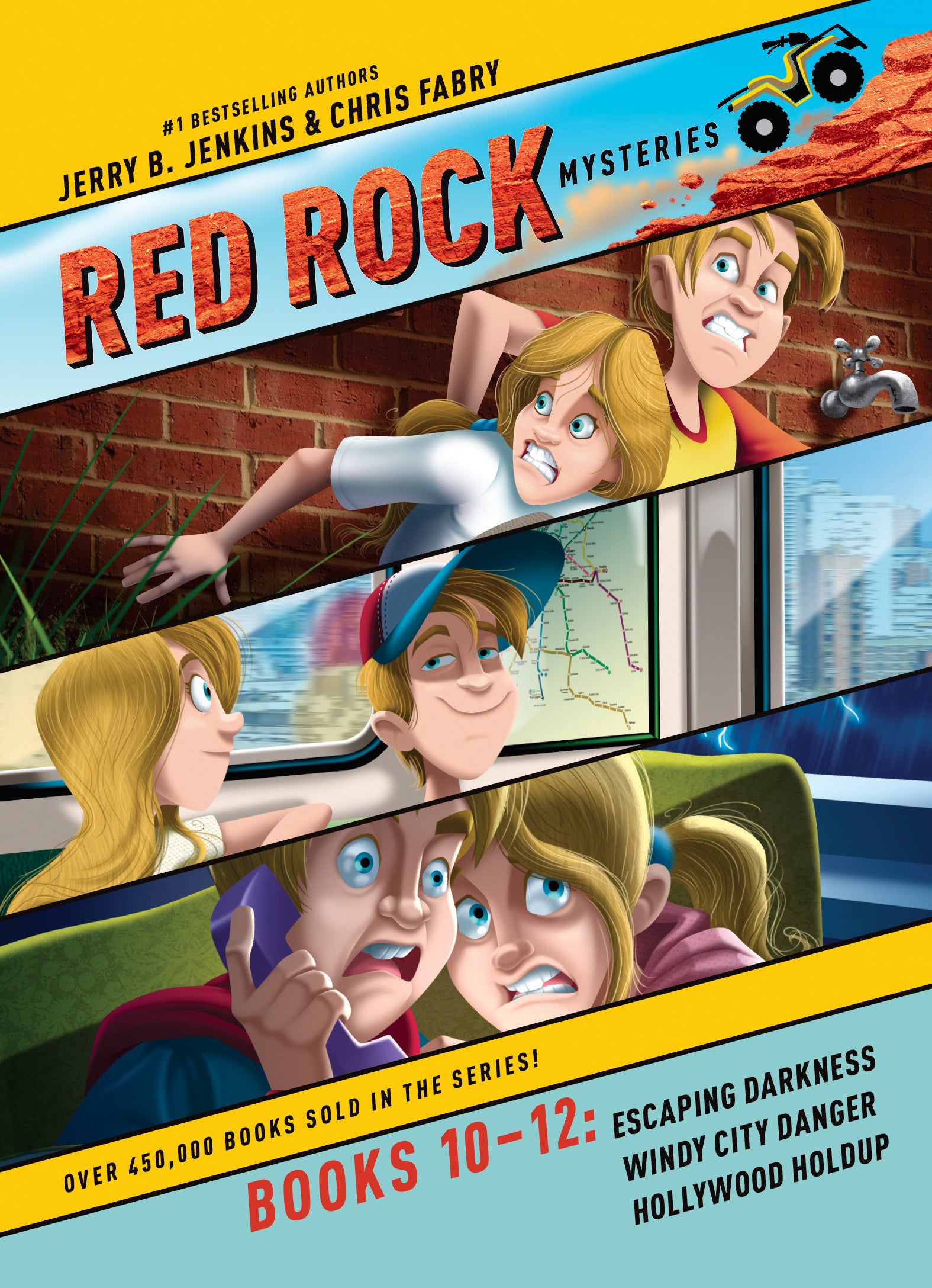 Red Rock Mysteries (3 Pack Books 10-12): Escaping Darkness/Windy City Danger/Hollywood Holdup (Red Rock Mysteries Series)