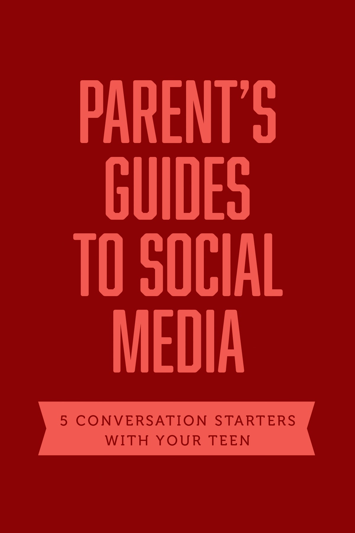 Guides to Social Media Books 1-5 (Teen Fomo, Influencers, Instagram, Tiktok, Youtube) (Axis Parents Guide Series)