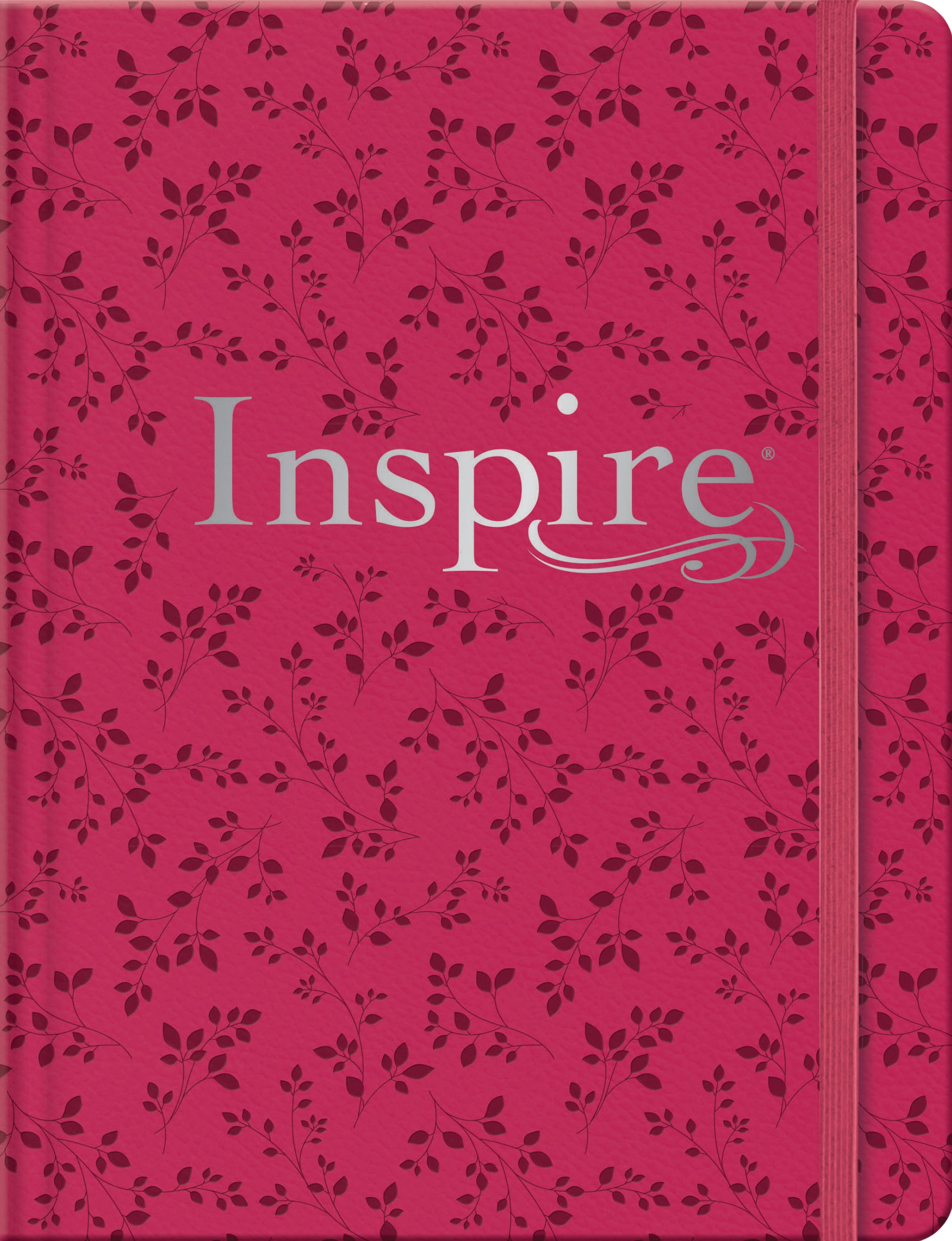 NLT Inspire Bible Filament Enabled Edition Pink Peony (Black Letter Edition)
