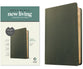NLT Thinline Reference Bible Filament Enabled Edition Olive Green (Red Letter Edition)
