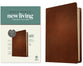 NLT Large Print Thinline Reference Bible Filament Enabled Edition Brown (Red Letter Edition)