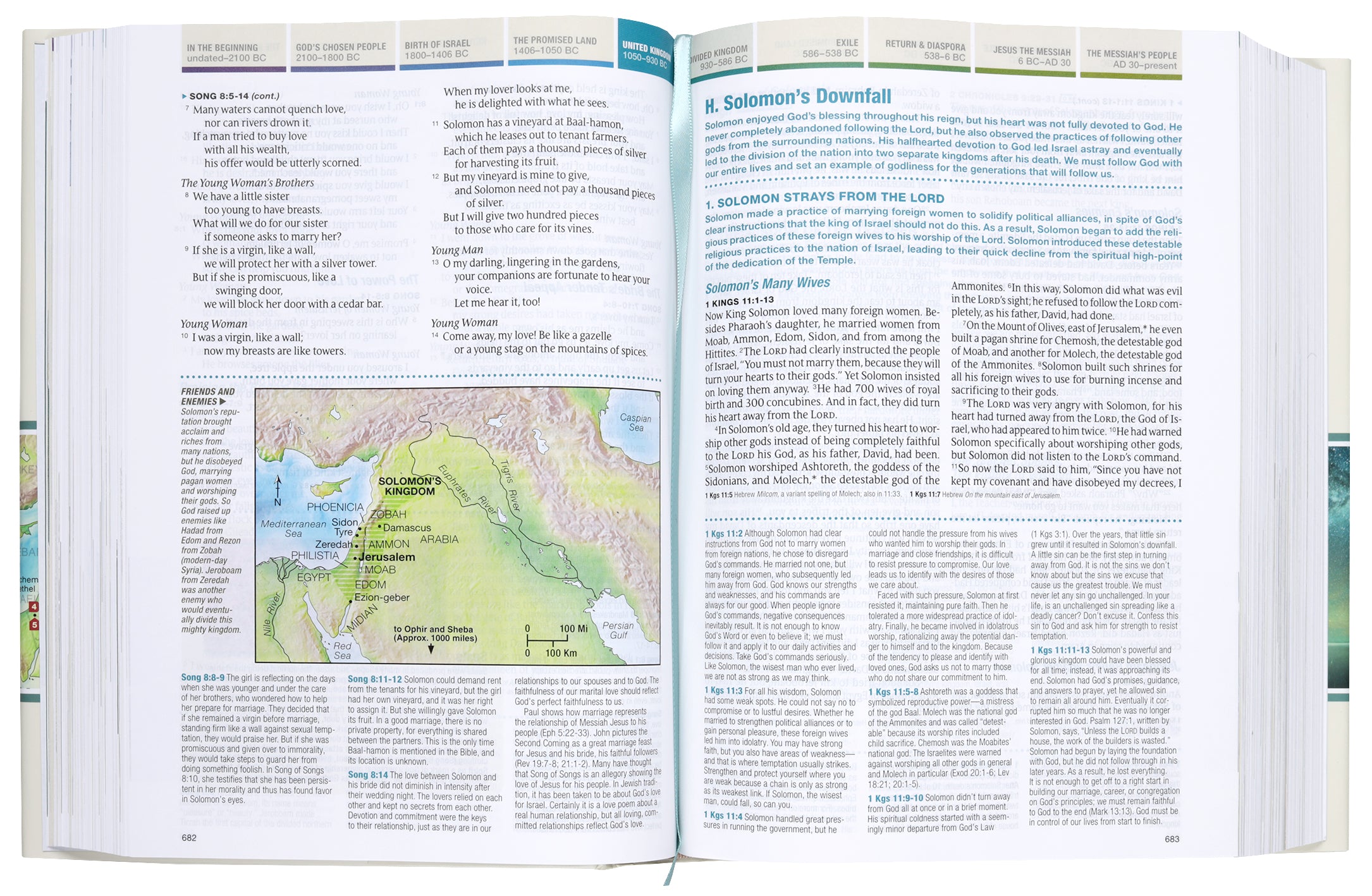 NLT Chronological Life Application Study Bible 2nd Edition