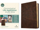 NLT Chronological Life Application Study Bible 2nd Edition Heritage Oak Brown
