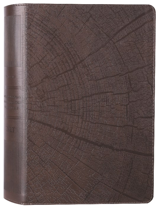NLT Chronological Life Application Study Bible 2nd Edition Heritage Oak Brown