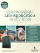 NLT Chronological Life Application Study Bible 2nd Edition Slate Blue Leaf