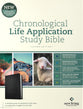 NLT Chronological Life Application Study Bible 2nd Edition Ebony Leaf