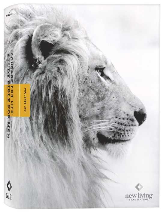 NLT Courage For Life Study Bible For Men Filament-Enabled Edition
