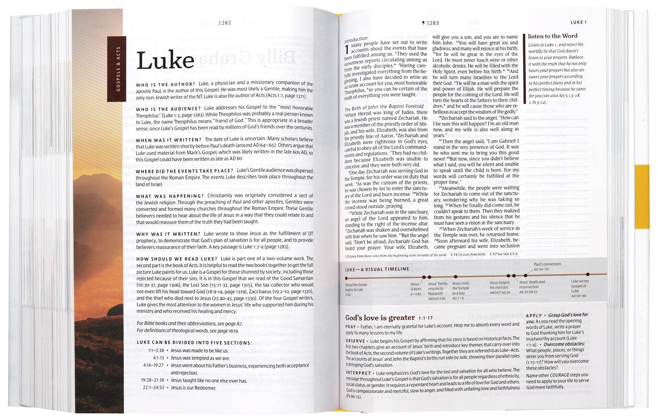 NLT Courage For Life Study Bible For Men Filament-Enabled Edition