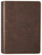 NLT Courage For Life Study Bible For Men Filament-Enabled Edition Rustic Brown Lion
