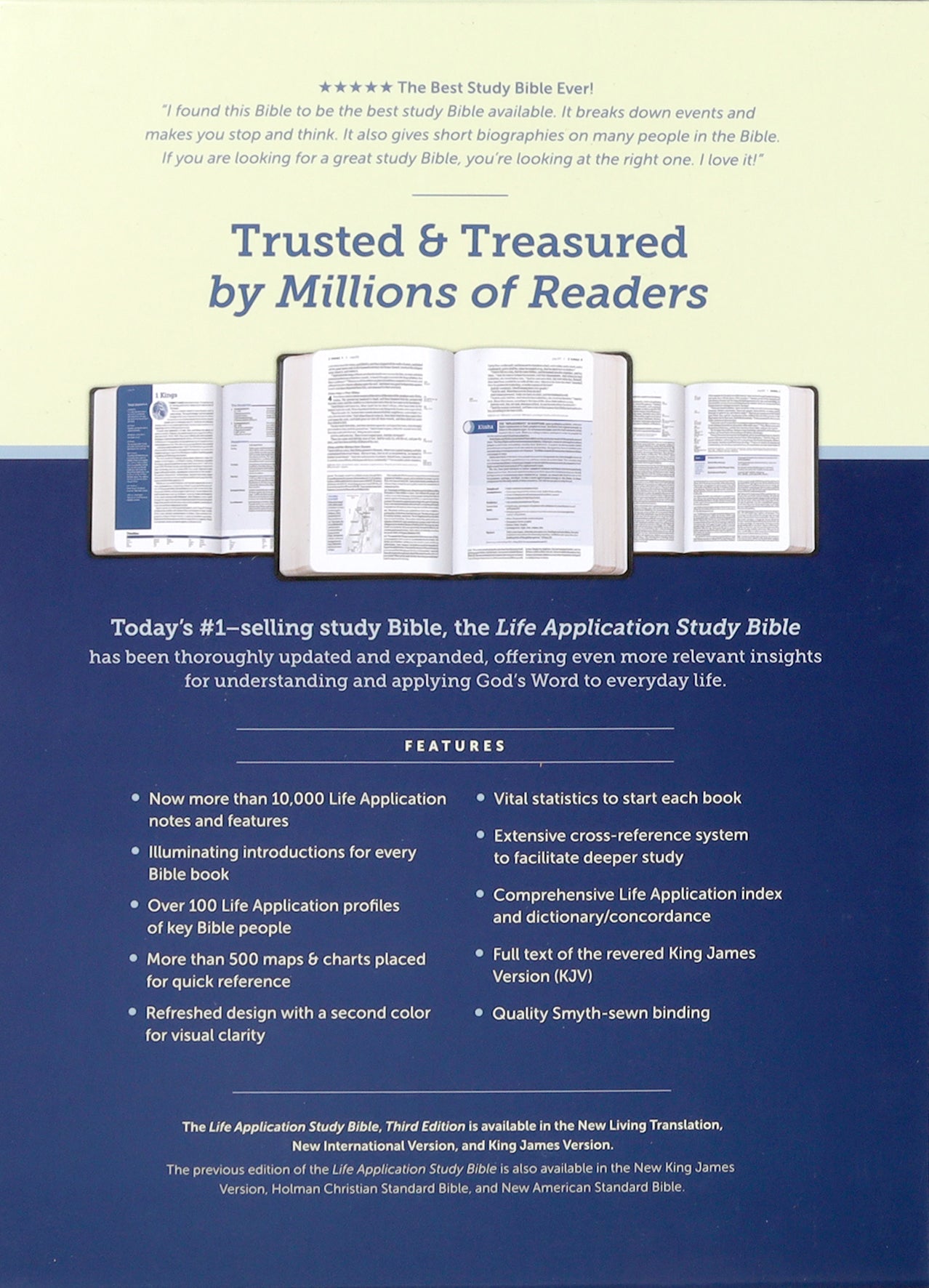 KJV Life Application Study Bible Peony Lavender Indexed (Red Letter Edition) (3rd Edition)