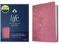 KJV Life Application Study Bible Large Print Peony Pink (Red Letter Edition) (3rd Edition)