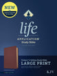 KJV Life Application Study Bible, Third Edition, Large Print (Genuine Leather, Burgundy, Red Letter)