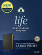 KJV Life Application Study Bible, Third Edition, Large Print (Genuine Leather, Black, Indexed, Red Letter)