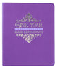NLT One Year Chronological Bible Expressions Imperial Purple