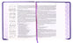 NLT One Year Chronological Bible Expressions Imperial Purple