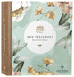 NLT One Year Bible New Testament Floral Paradise