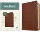 NLT Thinline Center-Column Reference Bible Filament-Enabled Edition Rustic Brown (Red Letter Edition)