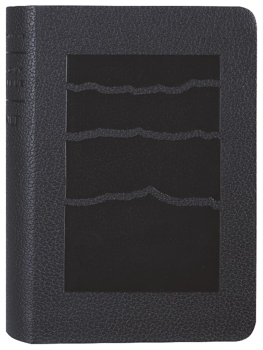 NLT Premium Value Compact Bible Filament Enabled Edition Black Mountainscape