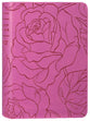 NLT Premium Value Compact Bible Filament Enabled Edition Pink Rose