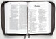 NLT Compact Giant Print Zipper Bible Filament-Enabled Edition Woven Cross Gray (Red Letter Edition)