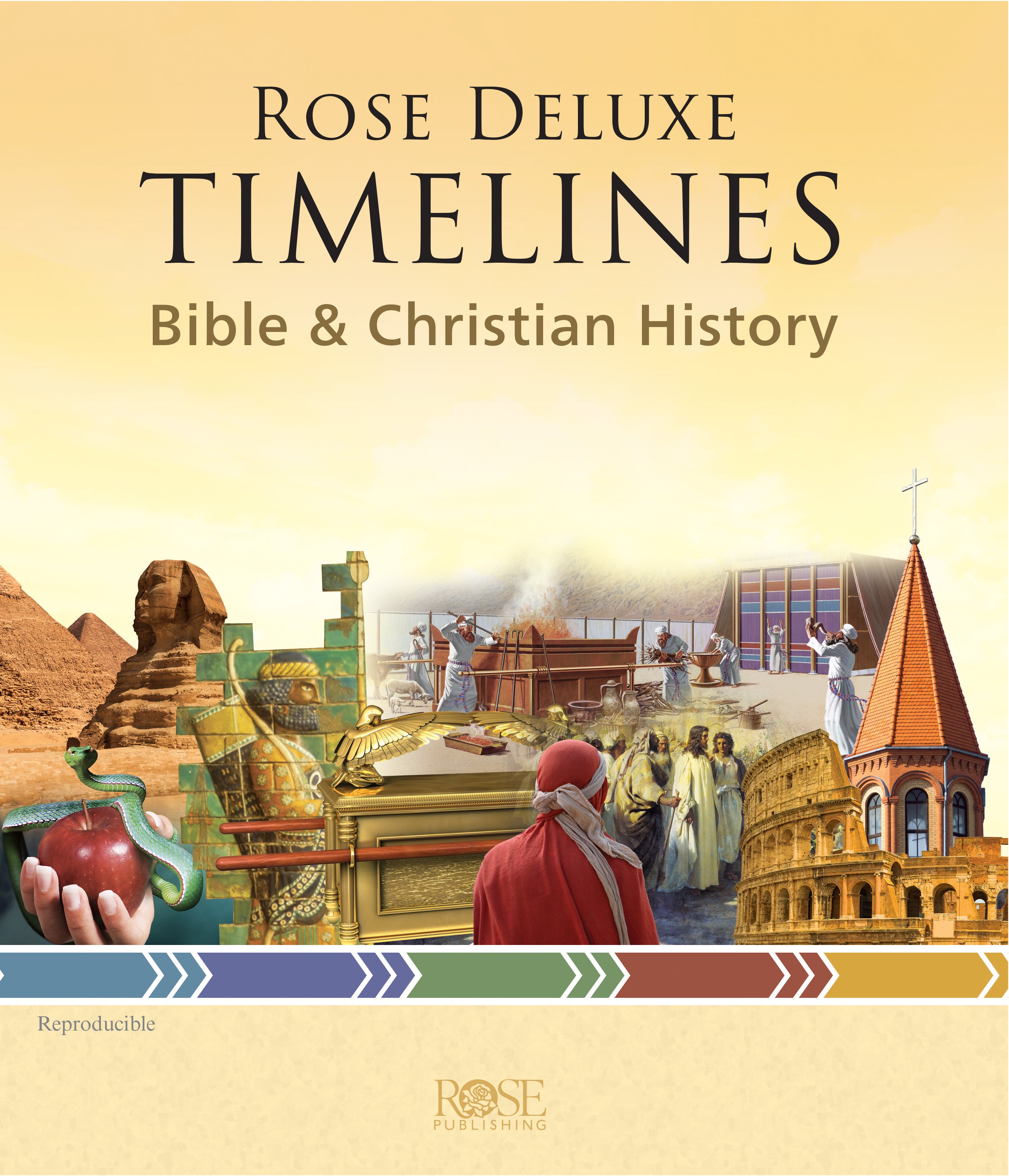Rose Deluxe Timelines: Bible and Christian History (Reproducible)