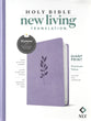 NLT Giant Print Premium Value Bible, Filament-Enabled Edition, Lavender Vine
