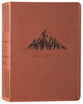 NLT Giant Print Premium Value Bible, Filament-Enabled Edition, British Tan Mountain