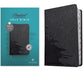 NLT Student Bible, Thinline Reference, Filament-Enabled Edition, Overflow Black, Indexed (Red Letter Edition)