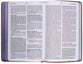 NLT Kids Bible, Thinline Reference Edition, Tropical Flowers Dusty Pink (Red Letter Edition)