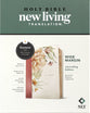 NLT Wide Margin Bible Filament-Enabled Edition Dusty Pink Blossoms