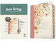 NLT Wide Margin Bible Filament-Enabled Edition Dusty Pink Blossoms Indexed