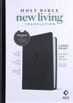 NLT Large Print Premium Value Thinline Bible, Filament-Enabled Edition, Black Cross