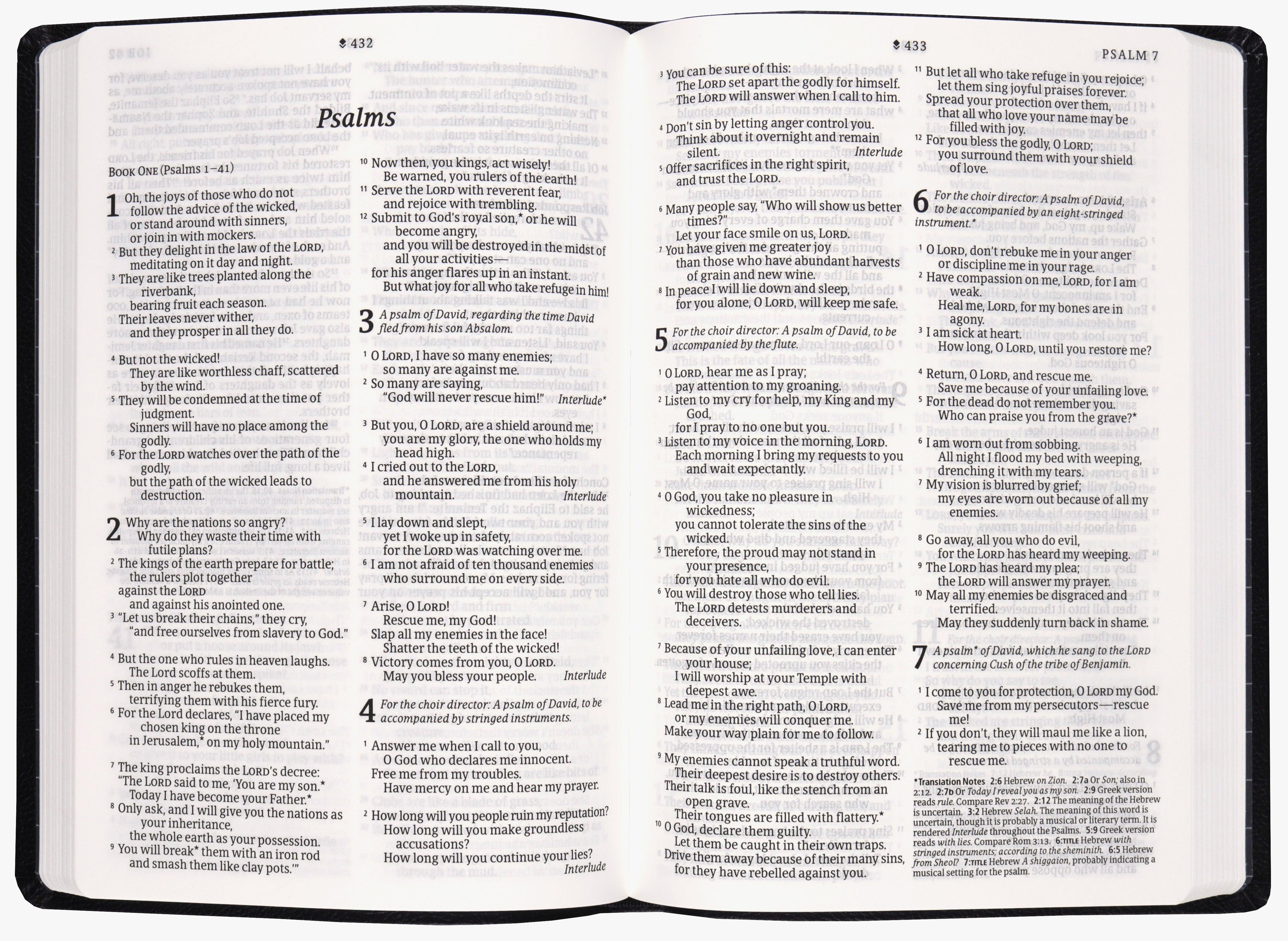 NLT Large Print Premium Value Thinline Bible, Filament-Enabled Edition, Black Cross