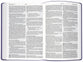 NLT Large Print Premium Value Thinline Bible, Filament-Enabled Edition, Lavender Song