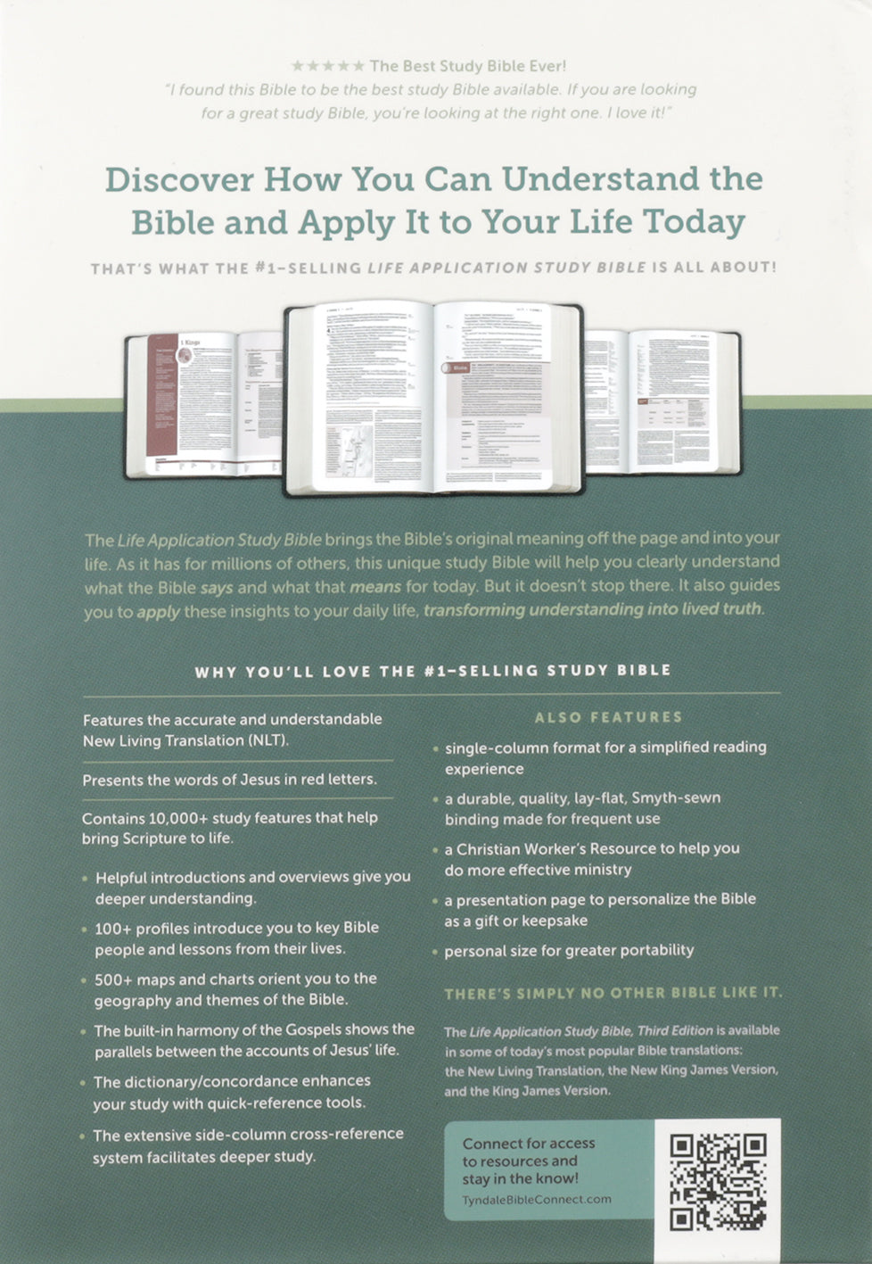 NLT Life Application Study Bible Third Edition Personal Size (Red Letter Edition)