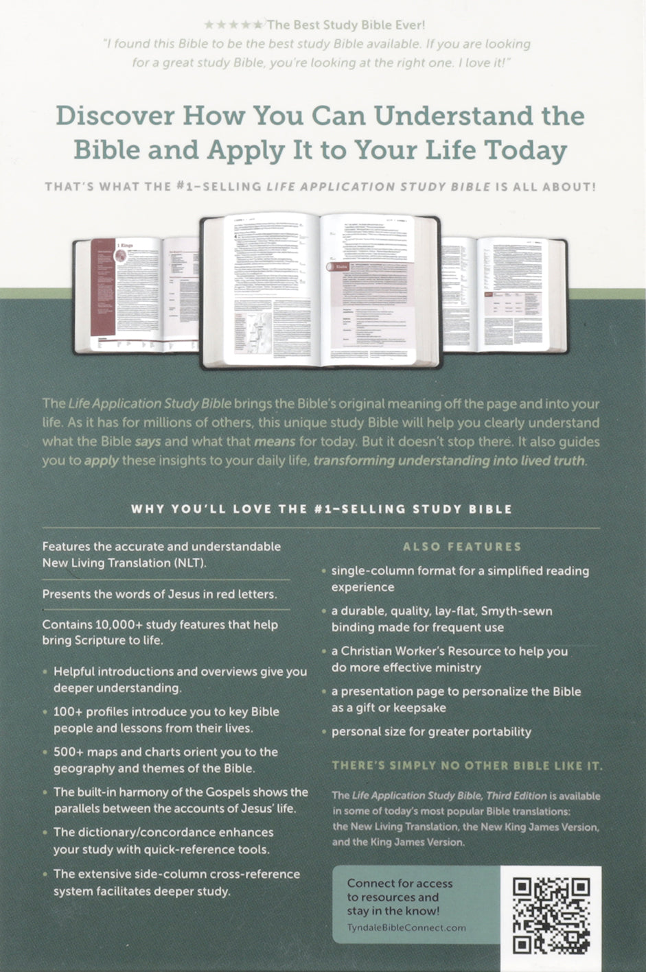 NLT Life Application Study Bible Third Edition Personal Size (Red Letter Edition)