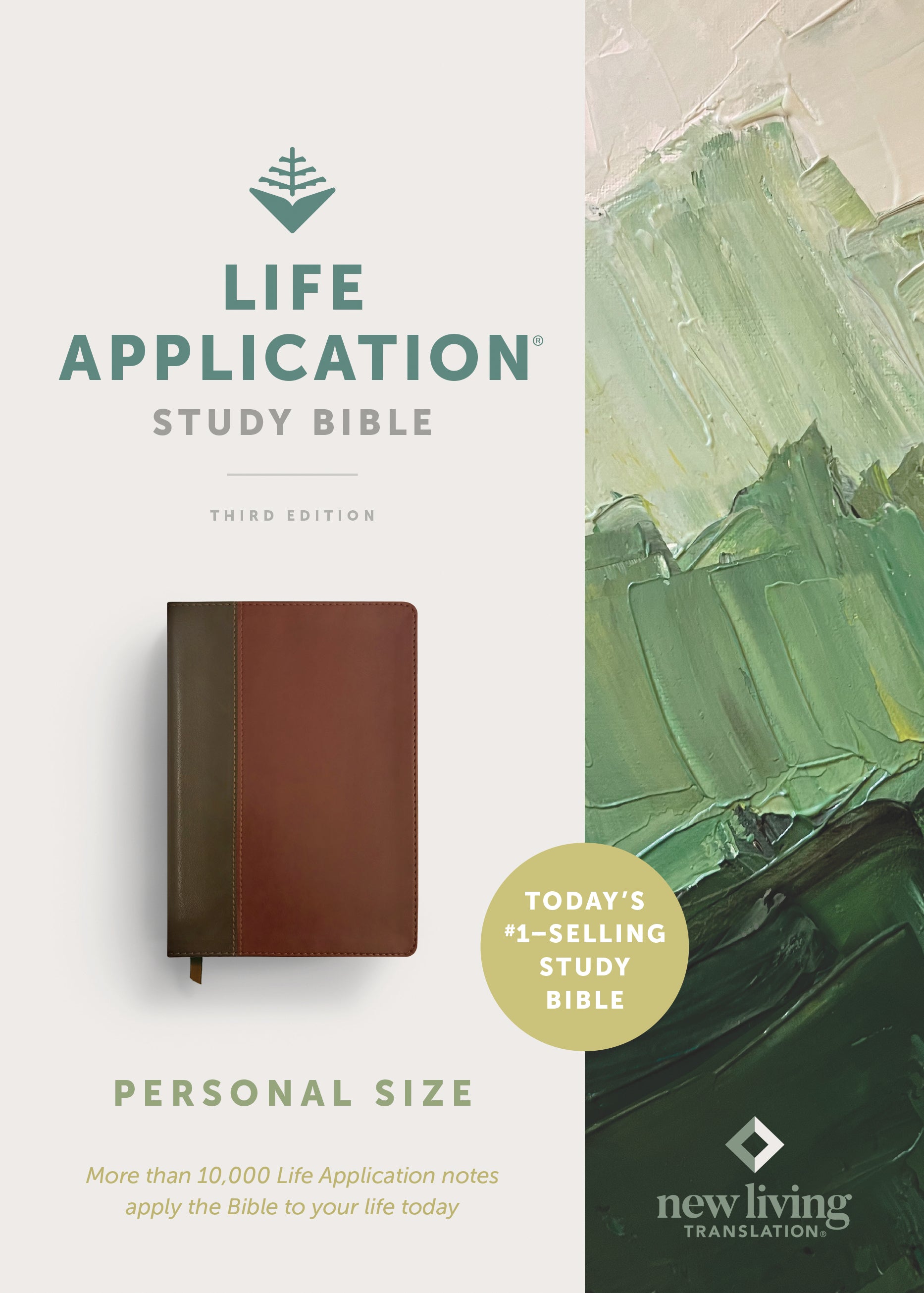 NLT Life Application Study Bible Third Edition Personal Size Mahogany (Red Letter Edition)
