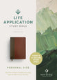 NLT Life Application Study Bible Third Edition Personal Size Mahogany (Red Letter Edition)
