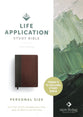 NLT Life Application Study Bible Third Edition Personal Size Mahogany (Red Letter Edition)