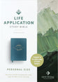 NLT Life Application Study Bible Third Edition Personal Size Teal (Red Letter Edition)