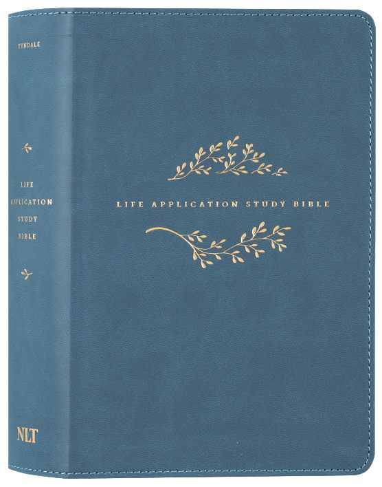 NLT Life Application Study Bible Third Edition Personal Size Teal (Red Letter Edition)