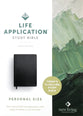NLT Life Application Study Bible Third Edition Personal Size Black (Red Letter Edition)